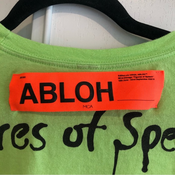 Virgil Abloh x MCA Figures of Speech FOS Tee Size Large - Picture 6 of 9